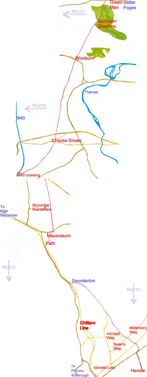 Stoke Poges to Henton